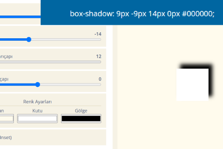 CSS Box Shadow Generator