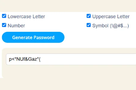 Random Password Generator